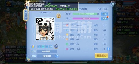 神武怎么看服务器等级[图1]