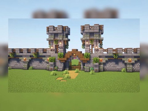 我的世界城墙怎么做[图1]