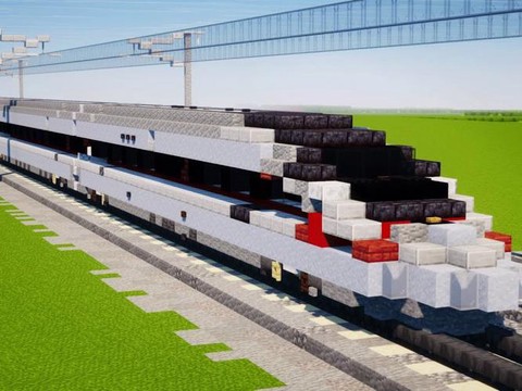 我的世界怎么做高铁[图2]