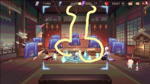 阴阳师如何卡下面视角[图1]