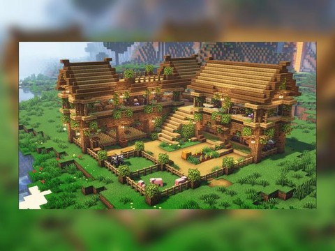 我的世界怎么建大城堡