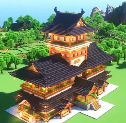 我的世界怎么建大城堡[图1]