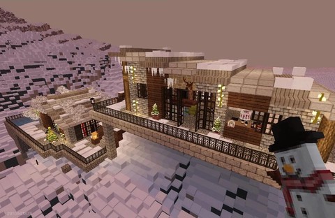 我的世界雪屋怎么建